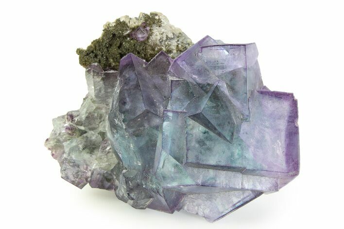 Stunning, Multicolored Fluorite Crystal Cluster - Yaogangxian Mine #351380